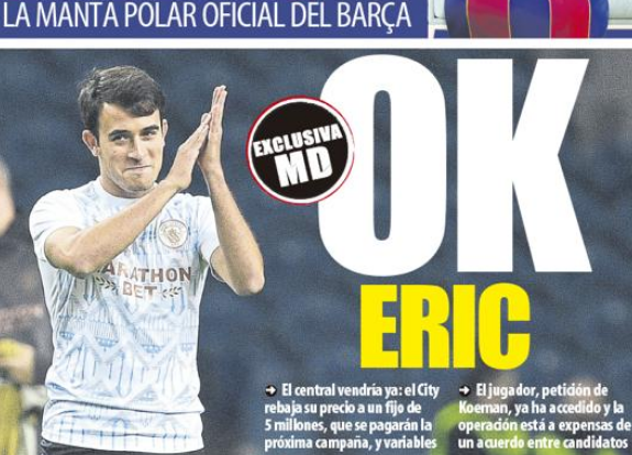 Eric Garcia cho Barca